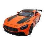 Macheta Mercedes AMG GT3 portocaliu 1:43 replica metal usi deschise - imagine 4