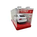 Macheta Tesla Model X 1:43 replica metal usi deschise pull back diverse culori - imagine 6