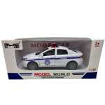 Macheta Auto Politie 1:32 replica metal lumini si sunete usi deschise