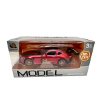 Macheta Mercedes AMG GT3 1:43 replica metal usi deschise rosu metalizat