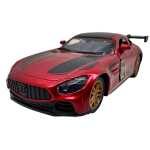 Macheta Mercedes AMG GT3 1:43 replica metal usi deschise rosu metalizat - imagine 3