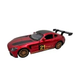 Macheta Mercedes AMG GT3 1:43 replica metal usi deschise rosu metalizat