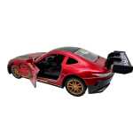 Macheta Mercedes AMG GT3 1:43 replica metal usi deschise rosu metalizat - imagine 5