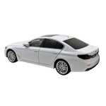 Macheta BMW G30 530Li LCI alb 1:18 metal licentiata BMW usi capota portbagaj functionale - imagine 5
