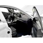 Macheta BMW G30 530Li LCI alb 1:18 metal licentiata BMW usi capota portbagaj functionale - imagine 15