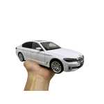 Macheta BMW G30 530Li LCI alb 1:18 metal licentiata BMW usi capota portbagaj functionale - imagine 18
