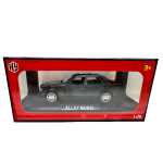 Macheta Mercedes Benz E500 AMG W124 gri 1:28 replica metal lumini si sunete usi capota portbagaj functionale