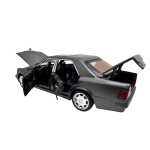 Macheta Mercedes Benz E500 AMG W124 gri 1:28 replica metal lumini si sunete usi capota portbagaj functionale - imagine 13