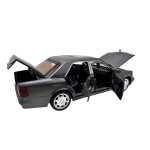 Macheta Mercedes Benz E500 AMG W124 gri 1:28 replica metal lumini si sunete usi capota portbagaj functionale - imagine 12