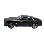 Macheta Rolls-Royce Spectre negru 1:24 replica metal lumini si sunete usi capota si portbagaj functionale - imagine 4