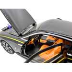Macheta Rolls-Royce Spectre negru 1:24 replica metal lumini si sunete usi capota si portbagaj functionale - imagine 17