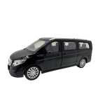Macheta Mercedes Benz V-Class negru V260L 1:24 metal lumini si sunete usi culisante capota si portbagaj functionale - imagine 3
