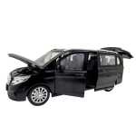 Macheta Mercedes Benz V-Class negru V260L 1:24 metal lumini si sunete usi culisante capota si portbagaj functionale - imagine 13