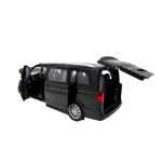 Macheta Mercedes Benz V-Class negru V260L 1:24 metal lumini si sunete usi culisante capota si portbagaj functionale - imagine 18