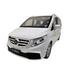 Macheta Mercedes Benz V Class alb V260L 1:24 metal lumini si sunete usi culisante capota si portbagaj functionale - imagine 7