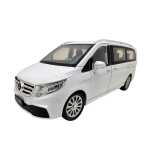 Macheta Mercedes Benz V Class alb V260L 1:24 metal lumini si sunete usi culisante capota si portbagaj functionale - imagine 8