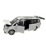 Macheta Mercedes Benz V Class alb V260L 1:24 metal lumini si sunete usi culisante capota si portbagaj functionale - imagine 15