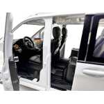 Macheta Mercedes Benz V Class alb V260L 1:24 metal lumini si sunete usi culisante capota si portbagaj functionale - imagine 12