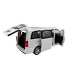 Macheta Mercedes Benz V Class alb V260L 1:24 metal lumini si sunete usi culisante capota si portbagaj functionale - imagine 14
