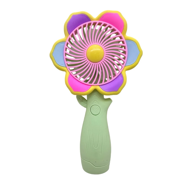 Mini ventilator portabil Floare reincarcabil USB 3 viteze