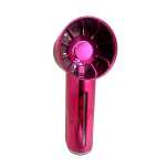 Ventilator portabil cu pulverizare apa Spray Fan reincarcabil USB 3 viteze roz metalizat - imagine 7