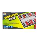 Joc de Table Backgammon pliabil pentru 2 jucatori set complet 20 minute joc