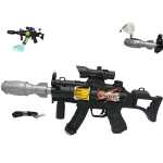 Pusca electrica Beat Burst cu efect fum lumini si sunete reincarcabila USB - imagine 5