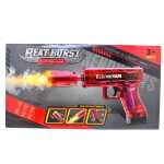 Pistol electric Beat Burst cu efect fum lumini si sunete reincarcabil USB