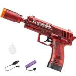 Pistol electric Beat Burst cu efect fum lumini si sunete reincarcabil USB - imagine 6
