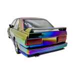 Macheta BMW M3 E30 maro nichelat cameleon 1:24 metal lumini si sunete usi capota si portbagaj functionale - imagine 11