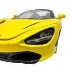 Macheta McLaren galben 720S Spider 1:24 metal lumini si sunete usi capote functionale - imagine 6