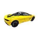 Macheta McLaren galben 720S Spider 1:24 metal lumini si sunete usi capote functionale - imagine 11