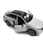Macheta Mercedes GLC alb Welly 1:34 replica metal usi deschise cu resort - imagine 5