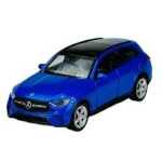Macheta Mercedes GLC albastru Weely 1:34 replica metal usi deschise cu resort