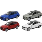 Macheta Mercedes GLC albastru Weely 1:34 replica metal usi deschise cu resort - imagine 3