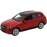 Macheta Mercedes-Benz GLC rosu Welly 1:34 replica metal usi deschise cu resort