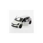 Macheta Renault Clio RS alb Welly 1:34 replica metal usi deschise cu resort - imagine 3