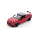 Macheta BMW M8 Coupe rosu 1:36 replica metal cu usi deschise si mecanism pull back fara cutie proprie - imagine 4