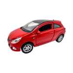 Macheta Opel Corsa opc rosu Welly 1:34 replica metal usi deschise cu resort - imagine 12