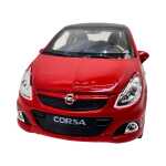 Macheta Opel Corsa opc rosu Welly 1:34 replica metal usi deschise cu resort - imagine 9