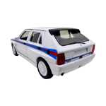 Macheta Lancia Delta Integrale 1:34 replica metal usi deschise cu resort - imagine 12