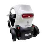 Macheta Renault Twizy alba replica metal cu usi deschise si mecanism pull back fara cutie proprie - imagine 5