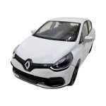 Macheta Renault Clio RS alb Welly 1:34 replica metal usi deschise cu resort - imagine 6