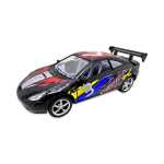 Macheta Toyota Celica neagra racing cu usi deschise si mecanism pull back fara cutie proprie