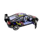 Macheta Toyota Celica neagra racing cu usi deschise si mecanism pull back fara cutie proprie - imagine 8