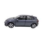 Macheta Volkswagen Golf 8 GTI gri Welly 1:34 replica metal usi deschise cu resort - imagine 10