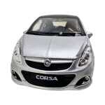 Macheta Opel Corsa OPC argintiu Welly 1:34 replica metal usi deschise cu resort - imagine 10