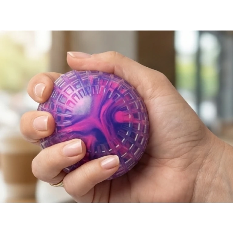 Minge antistres senzoriala Squeeze Balls Jucarie squishy tip NeeDoh cu culori vibrante