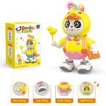 Jucarie panda costumat in ratusca dansator cu muzica si lumina - imagine 4