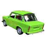Macheta Trabant 601 verde 1:34 Welly  metal cu usi deschise si mecanism pull back - imagine 3